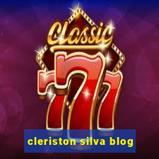 cleriston silva blog